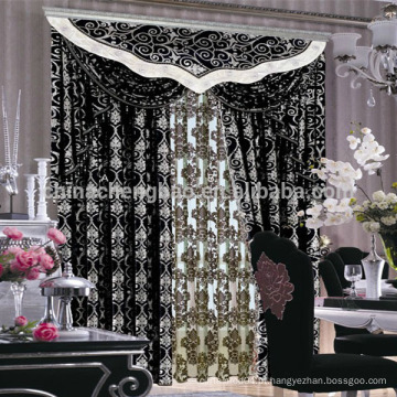 Novo modelo de sala de estar cortina cortinas árabes para casa